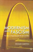 Modernism and Fascism: The Sense of a Beginning under Mussolini and Hitler
