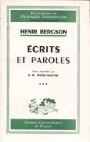 &Eacute;crits et paroles Vol II