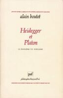 Heidegger et Platon. Le probl&egrave;me du nihilisme