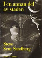 I en annan del av staden. Ess&auml;er