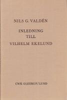 Inledning till Vilhelm Ekelund