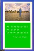 An Introduction to Social Constructionism
