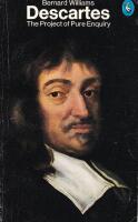 Descartes: The Project of Pure Enquiry
