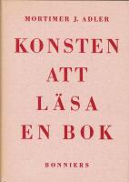 Konsten att l&auml;sa en bok