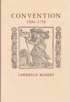 Convention, 1500-1750