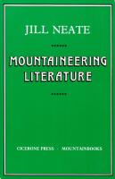 Mountaineering Literature: A Bibliography of Material Published in English