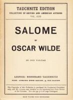 Salome: A Tragedy in One Act