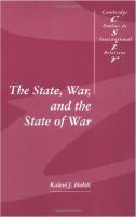 The State, War, and the State of War