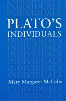 Plato's Individuals