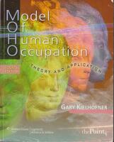 Model of human occupation - theory and application