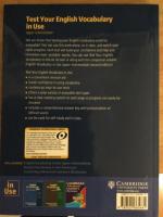 Test your English Vocabulary in Use Upper-Intermediate