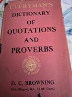 Everyman's Dictionary of Quotations and Proverbs