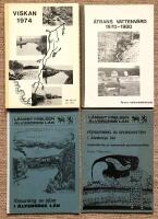 Viskan 1974. + &Auml;trans vattenv&aring;rd 1970-1980. + F&ouml;rsurning av sj&ouml;ar i &Auml;lvsborgs l&auml;n. + F&ouml;rsurning av grundvatten i &Auml;lvsborgs l&auml;n. Unders&ouml;kning av kommunala grundvattent&auml;kter