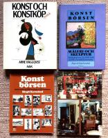 Konst och konstk&ouml;p. Handbok. + Konstb&ouml;rsen. Auktionspriser p&aring; 2589 konstverk av 1318 konstn&auml;rer. + Konstb&ouml;rsen. M&aring;leri och skulptur. + Antikaff&auml;rer i Sverige