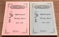 Uppbudsregister Redv&auml;gs H&auml;rad 1680-1799. + Uppbudsregister Redv&auml;gs H&auml;rad 1800-1830.