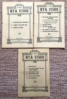 Sex alldeles nya visor. 1. Sm&aring;landsvisan. 2. Den danska flickan som blef s&aring;ld i Amerika. 3. Ebba Brahes klagan. 4. Gal&eacute;rslafvens s&aring;ng. 5. Ja, jag vet en flicka... 6. Lill' Anna Mari. + Fem alldeles nya visor. 1. Den hemska Empress of Ireland-katastrofen, den 29 Maj 1914, d&aring;, efter en sammanst&ouml;tning med norska &aring;ngaren Storstad, emigrant&aring;ngaren och n&auml;ra 1,000 m&auml;nniskor f&ouml;rsvunno i hafvet. 2. Styrmans-Valsen. 3 Det finns en gosse och han &auml;r min. 4. Min gumma &auml;r p&aring; landet. 5. Den unge sj&ouml;mannens begrafning. + Tre alldeles nya visor. 1. J&auml;rnv&auml;gsolyckan vid Malmsl&auml;tt. 2. Jeanetta i den gr&ouml;na skog. 3. Hjalmar och Hulda