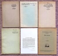 Botaniska s&auml;rtryck: Busk- och bladlavarnas utbredning i s&ouml;dra V&auml;sterg&ouml;tland, speciellt Bor&aring;strakten. + Bidrag till k&auml;nnedomen om s&ouml;dra V&auml;sterg&ouml;tlands mossflora. + Den h&ouml;gre floran i sydv&auml;stra delen av V&auml;sterg&ouml;tland. + Iris versicolor funnen i V&auml;sterg&ouml;tland. + M&ouml;te med eken. + V&auml;xtgeografiska bidrag fr&aring;n G&ouml;teborgs-omr&aring;det samt angr&auml;nsande delar av V&auml;sterg&ouml;tland och Halland