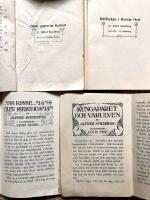 Ett &auml;ventyr i slottsruinen. + Guldkedjan i &Aring;lleberg. + Den gamla fiolen. + N&auml;r Kisse M&aring;ns blev riksdagsman. + Kungaparet och varulven. + K&auml;llflickan i Humla Hult