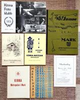 Marks h&auml;rad i Sjuh&auml;radsbygden. Sveriges textilcentrum. + M&auml;sskatalog f&ouml;r "M&auml;ssan mitt i Mark" Viskadalen visar. Skene den 19, 20 och 21 aug. 1960. + Kinna. Metropolen i Mark. + Kinna-m&auml;ssan, Tennishallen. 4, 5, 6 oktober 1968. + Kinna Hembygdsf&ouml;rening 1944-1994 - en presentation och en kort historik. + Kinna Fotoklubb 25 &aring;r 1953-1978. + V&auml;lkomna till Mark. Hembygdsf&ouml;reningarna i Mark