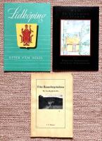 Fr&aring;n Hunnebergstrakten. En hembygdsstudie. + Hjo. En vandring i staden med Birgitta Birgerson och Jarl Stiernstedt. + Lidk&ouml;ping efter fem sekel