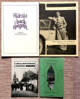 Fr&aring;n sm&aring;stad till storstad. N&auml;rsamh&auml;llet, &Ouml;rebros historia. + Hj&auml;rsta i backspegeln. En dokumentation utf&ouml;rd av en studiecirkel (SKS) p&aring; initiativ av Hj&auml;rsta Villa&auml;garef&ouml;rening. + Lokalhistorisk l&auml;sning f&ouml;r &Ouml;rebro l&auml;n. + En vandring l&auml;ngs Kulturstr&aring;ket. I Hjalmar Bergmans fotsp&aring;r