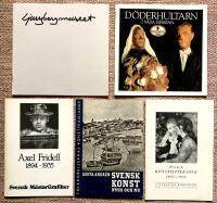 D&ouml;derhultarn i v&aring;ra hj&auml;rtan. + Axel Fridell 1894-1935. Svensk M&auml;starGrafiker. + Ljungbergmuseet.+ Svensk konstlitteratur 1935-1945. + Svensk konst nyss och nu