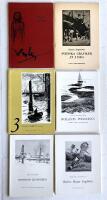 Svenska grafiker av idag. N&aring;gra snabbskisser. + Tre konstn&auml;rer p&aring; resa. Skisser och anteckningar fr&aring;n Holland, England, Grekland. + Roland Svensson. N&aring;gra anteckningar om konstn&auml;ren som bokillustrat&ouml;r. + Reinhold Ljunggren. + Veslen. + Berber, Mayas, F&aring;gelbon