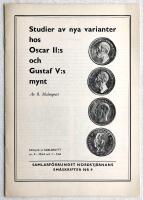 Studier av nya varianter hos Oscar II:s och Gustaf V:s mynt