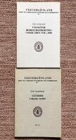 S&auml;terier i Skara stift. Med anm&auml;rkningar och register. + V&auml;stg&ouml;tsk hembygdsforskning under &aring;ren 1740-1820