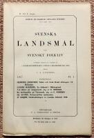 Tv&aring; dikter p&aring; v&auml;stg&ouml;tam&aring;l fr&aring;n b&ouml;rjan av 1700-talet. (Svenska landsm&aring;l och svenskt folkliv. 1917. H. 1). 