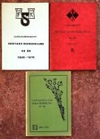 Fritsla Schacks&auml;llskap 50 &aring;r 1925-1975. Jubileumsskrift. + Fristads Schackklubb 50 &aring;r 1926-1976. Jubileumsskrift.+ V&auml;sterg&ouml;tlands Schackf&ouml;rbund 60 &aring;r. 1919-1979
