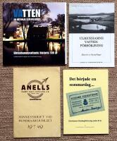 Det b&ouml;rjade en sommardag... Ulricehamns Hembygdsf&ouml;rening under 80 &aring;r. + Ulricehamns vattenf&ouml;rs&ouml;rjning. Historik. + Vatten, en naturlig sj&auml;lvklarhet. Ulricehamnsvattnets historis 100 &aring;r. + Anells J&auml;rnhandel. Minnesskrift vid hundra&aring;rsjubileet 1949 