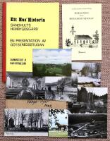 Ett Hus' Historia. Sandhults hembygdsg&aring;rd. En presentation av G&ouml;tseredsstugan. + Beskrifning &ouml;fver Bredareds pastorat. + V&auml;nga-vyer. 7 vykort