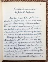 Samlade minnen. Br&auml;ndeskog. Fr&aring;n arrende till frik&ouml;pt