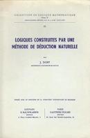 Logiques construite par une methode de deduction naturelle