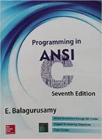 Programming In Ansi C