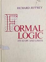 Formal Logic, it's cSope and Limits