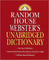 Random House Webster's Unabridged Dictionary