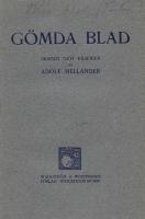 G&ouml;mda blad. Skisser och k&aring;serier