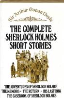 The Complete Sherlock Holmes Short Stories