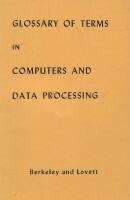 Glossary of Terms in Computer and Data Processing