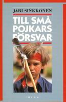 Till sm&aring; pojkars f&ouml;rsvar
