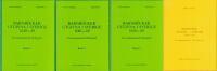 Barnb&ouml;cker utgivna i Sverige 1840-89. En kommenterad bibliografi / Barnb&ouml;cker utgivna i Sverige 1890-99. En kommenterad bibliografi (4 vol.)