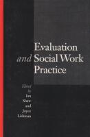 Evaluation and Social Work Practice