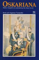 Oskariana. M&ouml;bler, husger&aring;d och prydnadsting fr&aring;n Oscar II:s tid