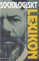 Sociologiskt lexikon