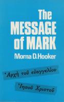 The Message of Mark
