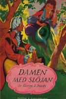 Damen med sl&ouml;jan