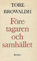 F&ouml;retagaren och samh&auml;llet. Ekonomisk-politiska uppsatser (sign.)