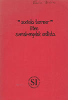 "Sociala termer". Liten svensk-engelsk ordlista